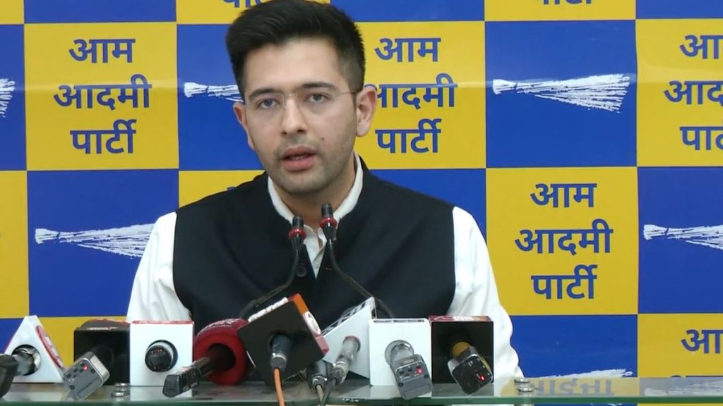 AAP | Raghav Chaddha | Delhi
