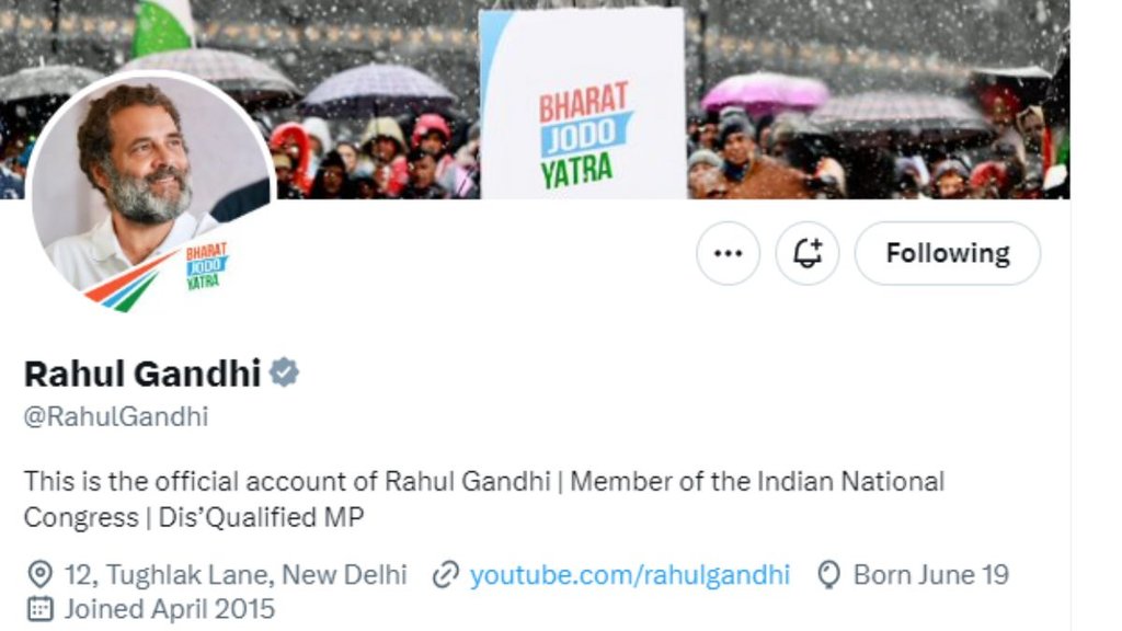 Rahul Gandhi | Congress |