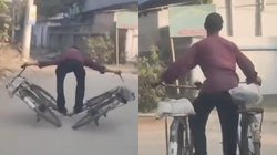 Viral Video: दो साइकिल और एक आदमी लेकिन दिखाया गजब का स्टंट, लोग बोले- ये टैलेंट देश से बाहर नहीं जाना चाहिए