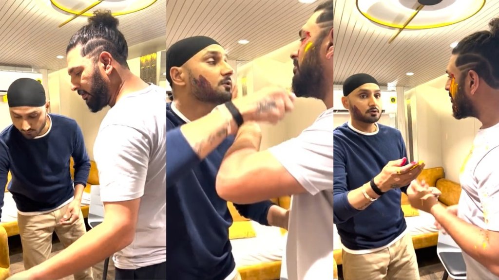 Yuvraj Singh|Harbhajan Singh|Holi 2023