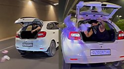 Viral Video: रील बनाते हुए गाड़ी से उड़ा रहे थे नोट, वीडियो वायरल हुआ तो आ गई मुसीबत