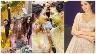 Alana Pandey wedding Pics