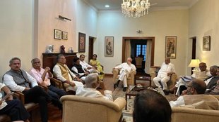 all party meet| NCP| sharad pawar|