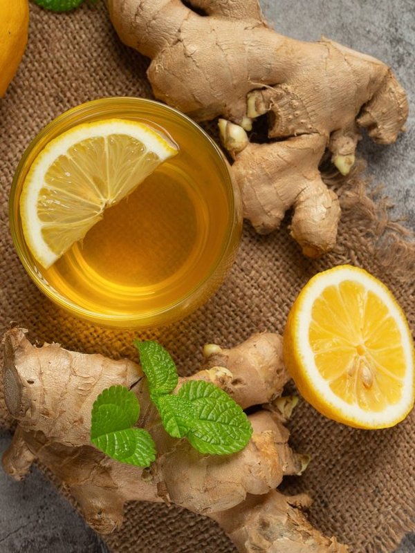 Honey Lemon Ginger Juice Food and beverage products from ginger