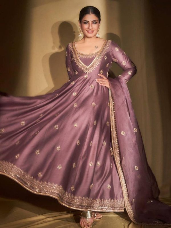 RAVEENA TANDON IN ANARKALI LOOK