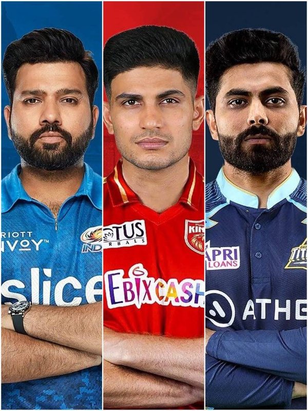 IPL 2023 | IPL Team | rohit sharma | hardik pandya | ravindra jadeja | shubman gill |