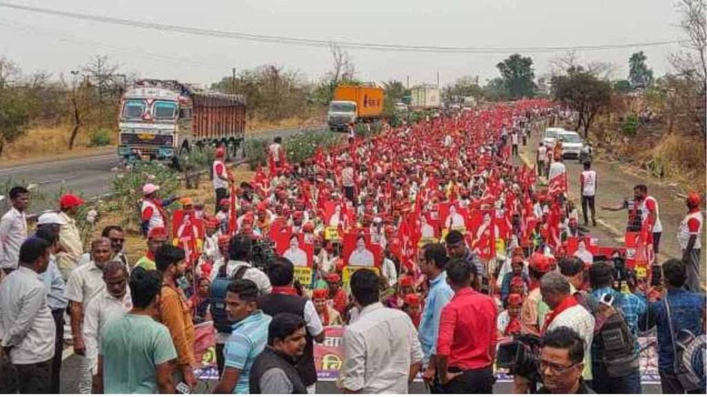 farmers protest| maharashtra|