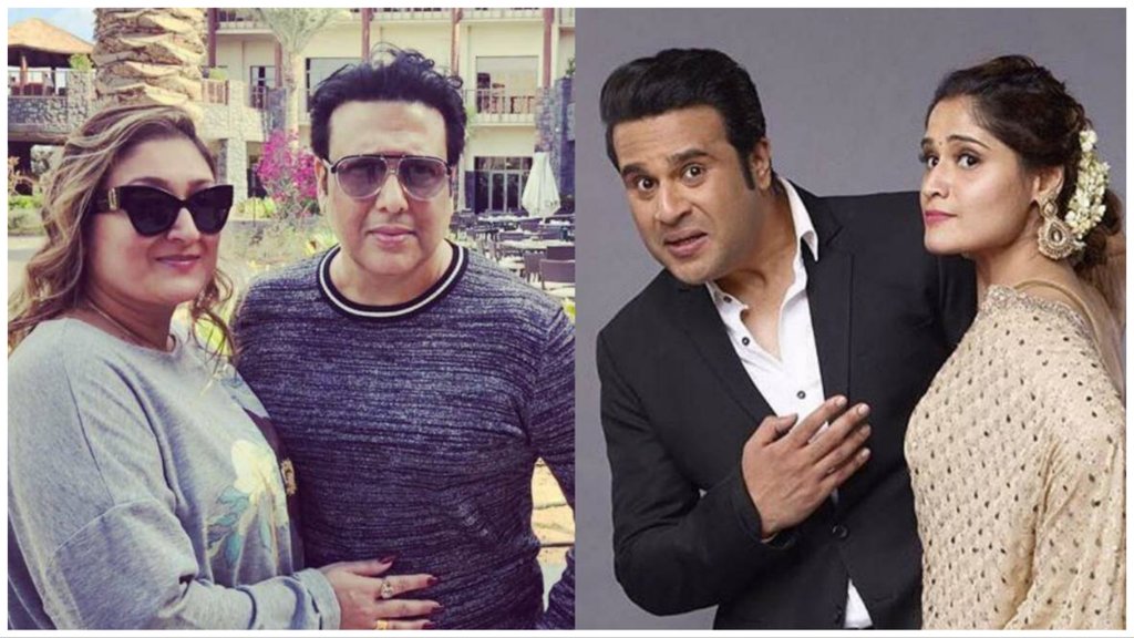 Govinda, Sunita Ahuja, Krishna Abhishek