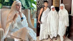 Hina Khan: रमजान से पहले उमराह करने मक्का पहुंची हिना खान, हिजाब में सामने आईं तस्वीरें
