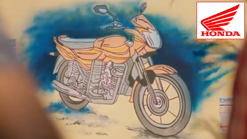 Honda new 100cc bike