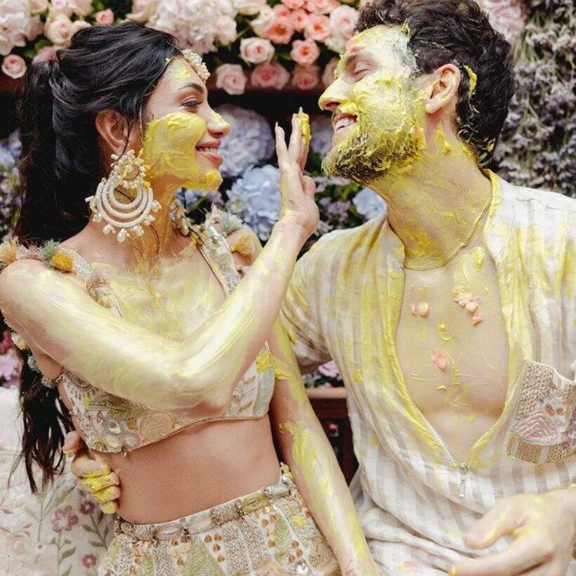 अलाना पांडे के प्री-वेडिंग फंक्शन की तस्वीरें...