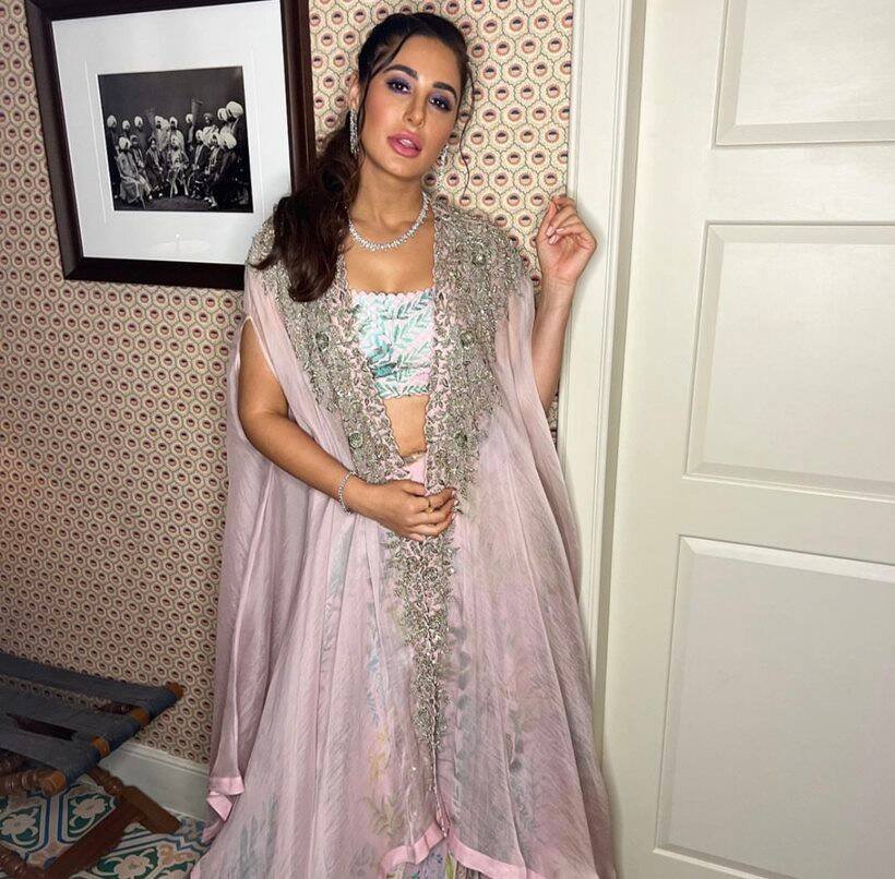 Nargis Fakhri in lehanga
