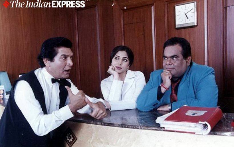 Satish Kaushik movie scene