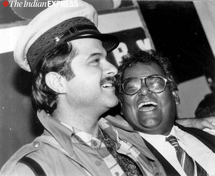 Anil kapoor and Satish Kaushik
