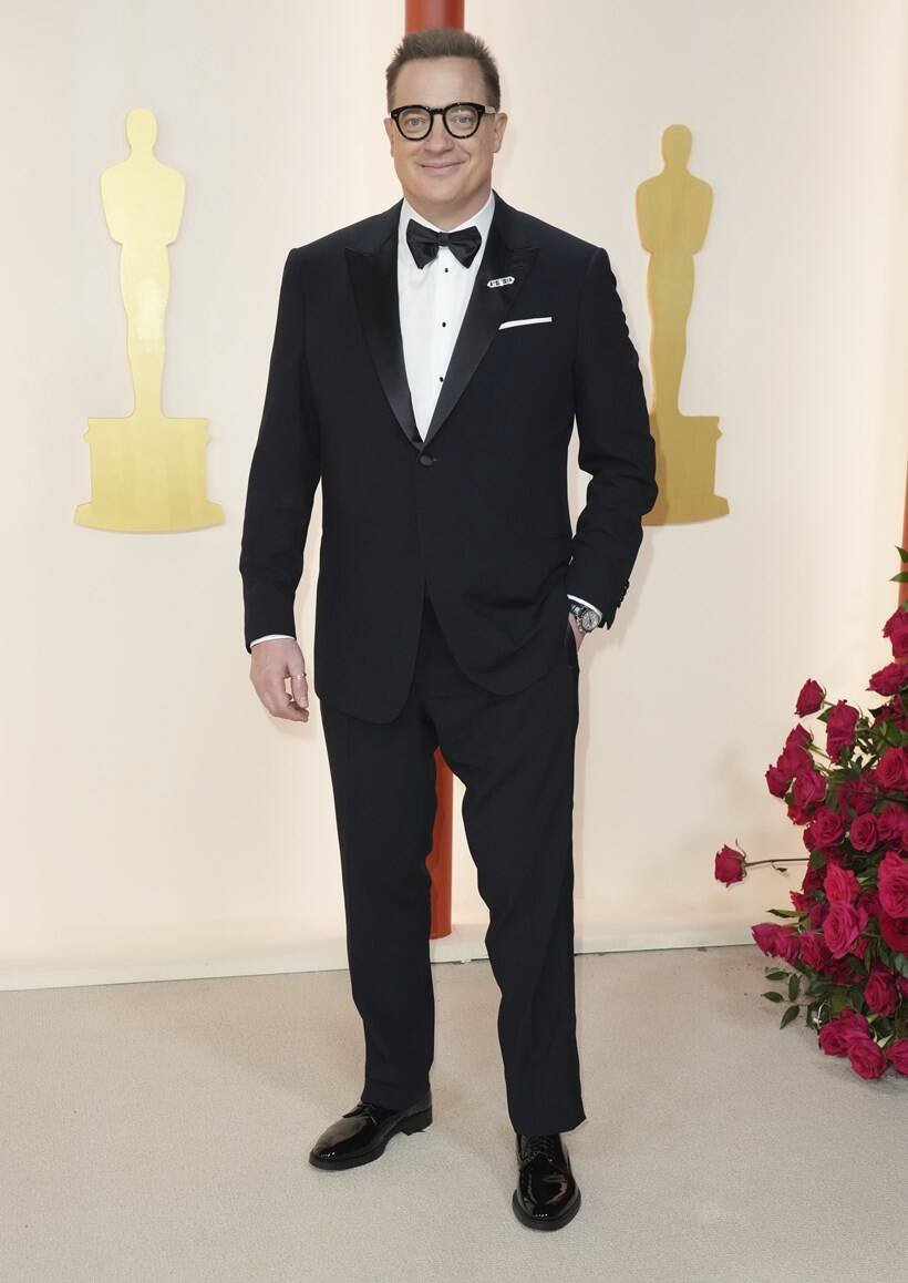 Fashion at Oscars 2023: Brendan Fraser