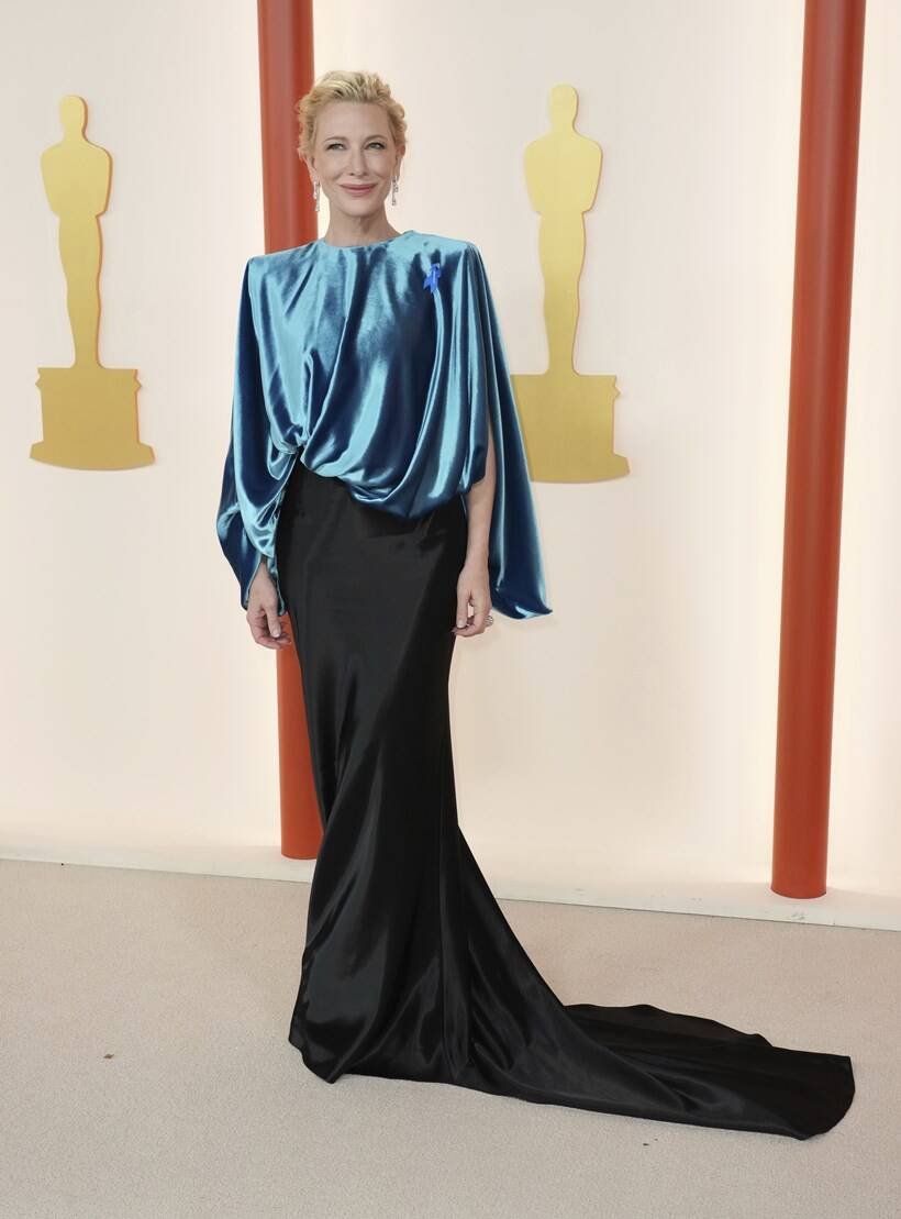cate blanchett Fashion at Oscars 2023