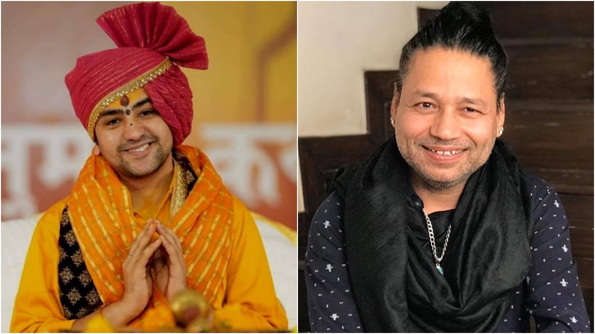 kailash kher, Bageshwar Dham, Dhirendra Shastri