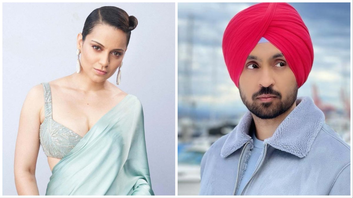Kangana Ranaut, Diljit dosanjh