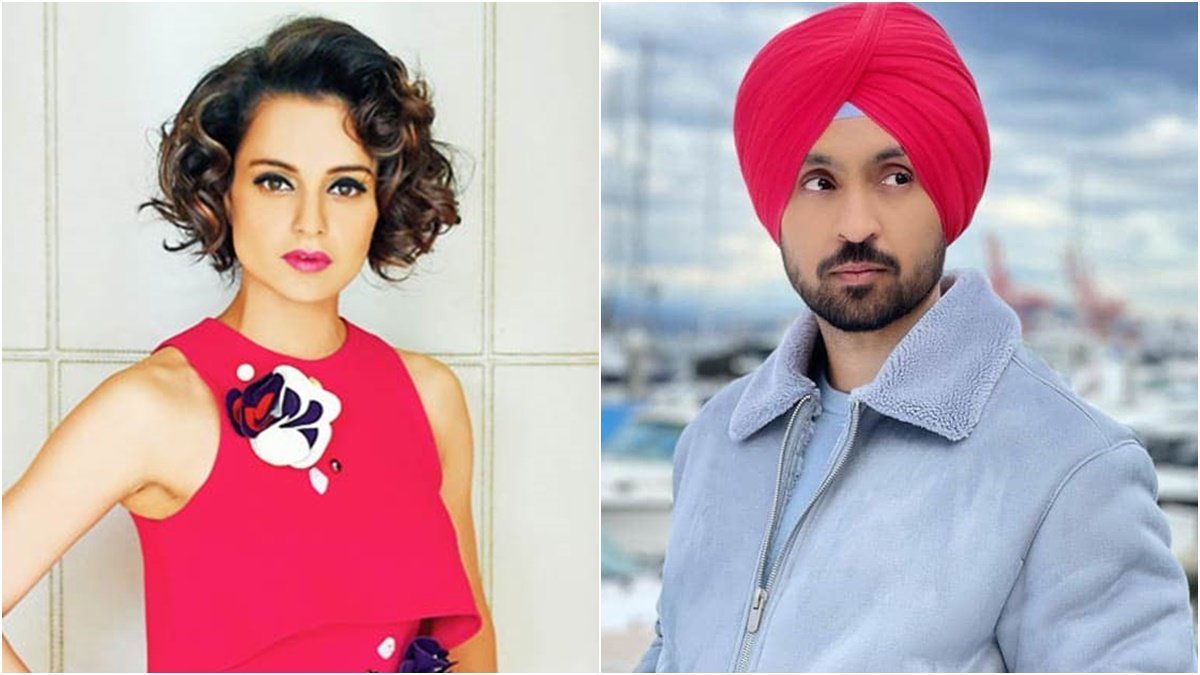 Kangana Ranaut, Diljit Dosanjh