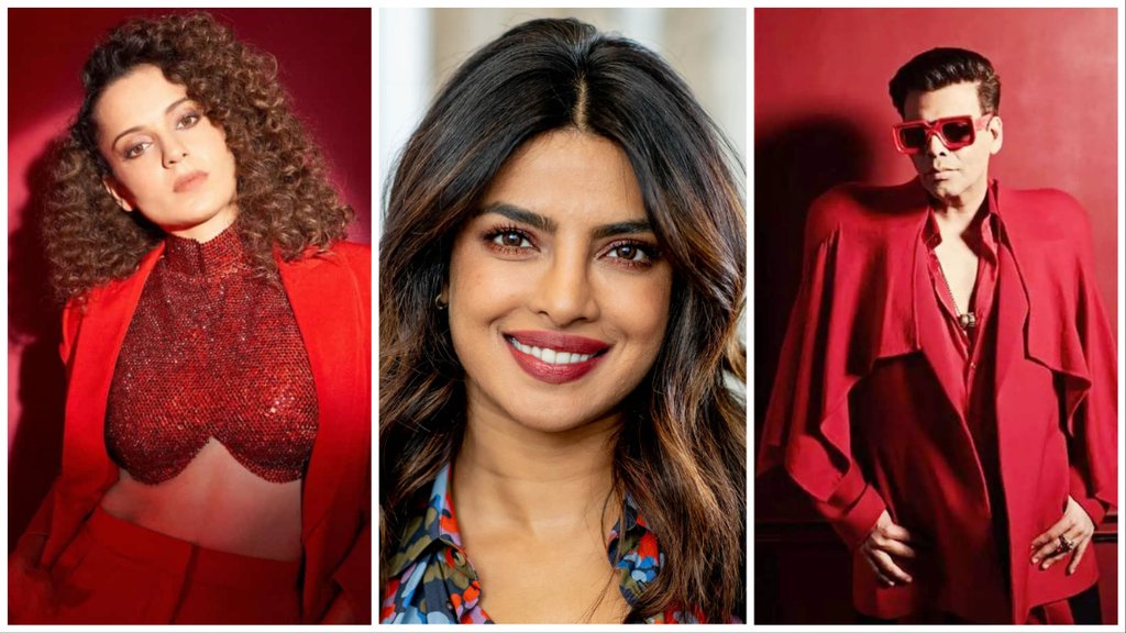 Kangana Ranaut, Priyanka Chopra, Karan Johar