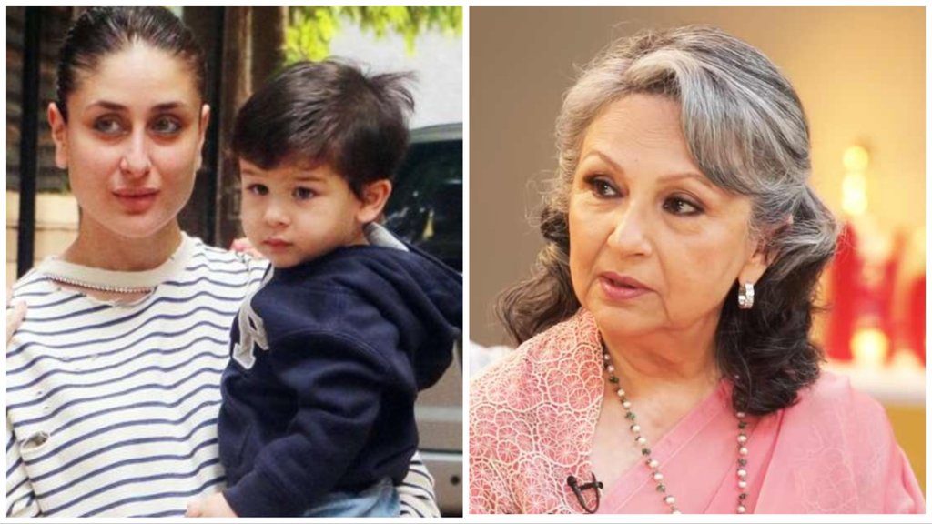 Kareena Kapoor, Sharmila Tagore, Taimur Khan