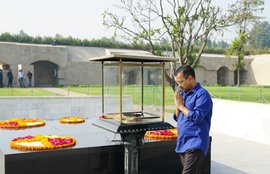 kejriwal, rajghat, delhi