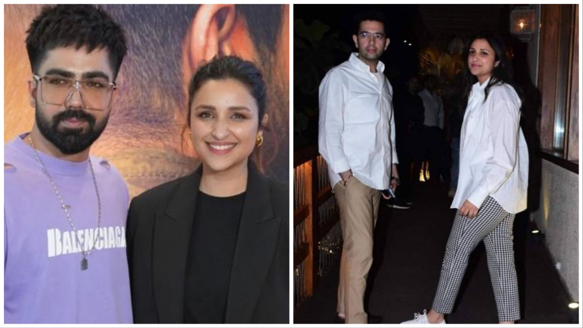 Parineeti Chopra, Raghav Chadha, Hardy Sandhu