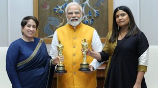 pm narendra modi, guneet monga | oscars