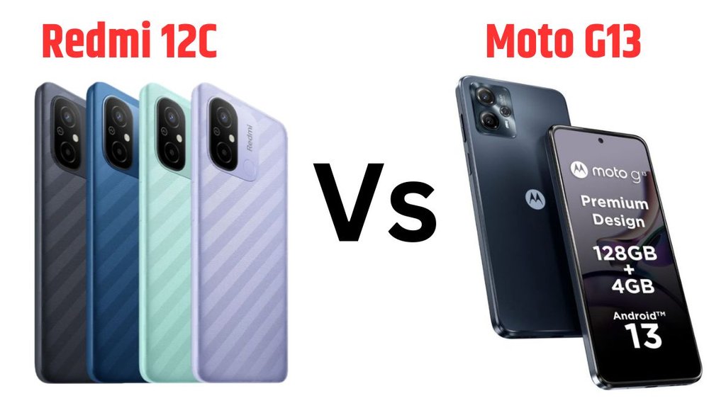 Redmi 12C | Moto G13| Redmi 12C vs Moto G13