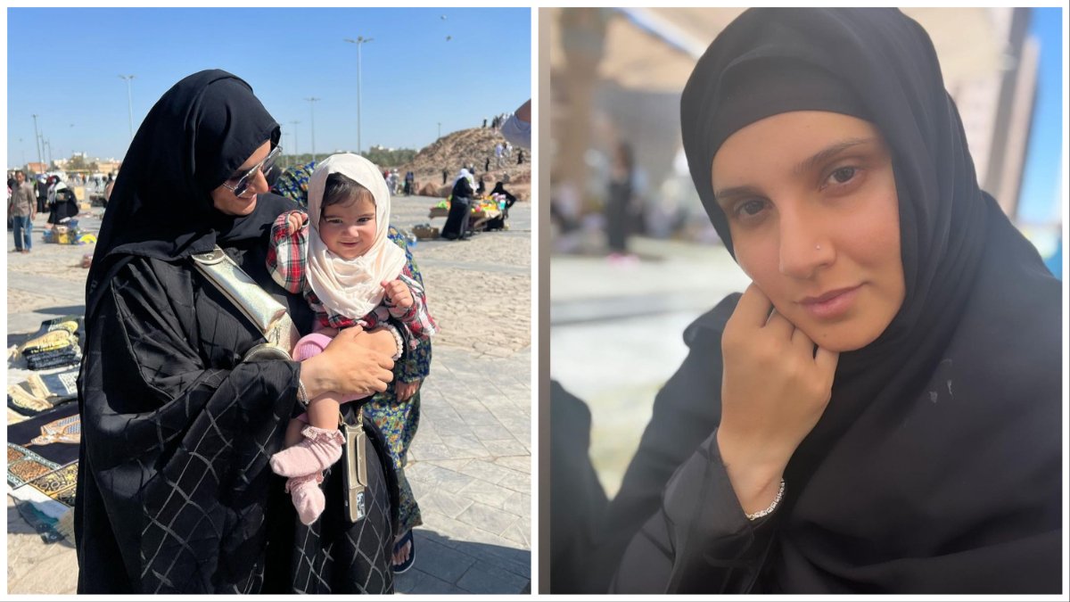 Sania Mirza Umrah, Sania Mirza