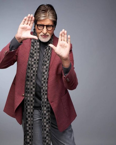 Khwaja Ahmad Abbas and Amitabh Bachchan