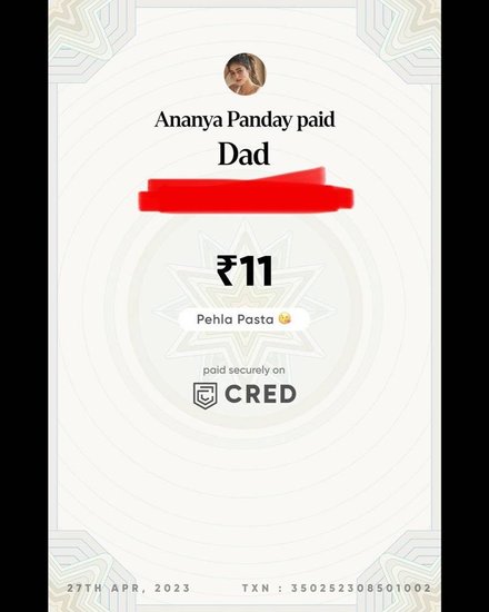ananya panday first movie