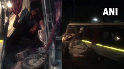 अयोध्या में बस और ट्रक की भिड़ंत में सात लोगों की मौत, 40 से ज्यादा लोग घायल