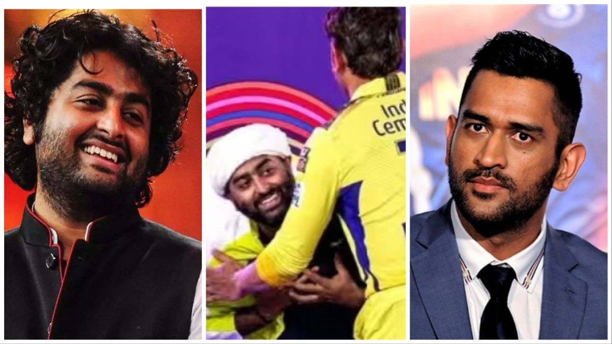 IPL 2023, MS Dhoni, Arijit Singh