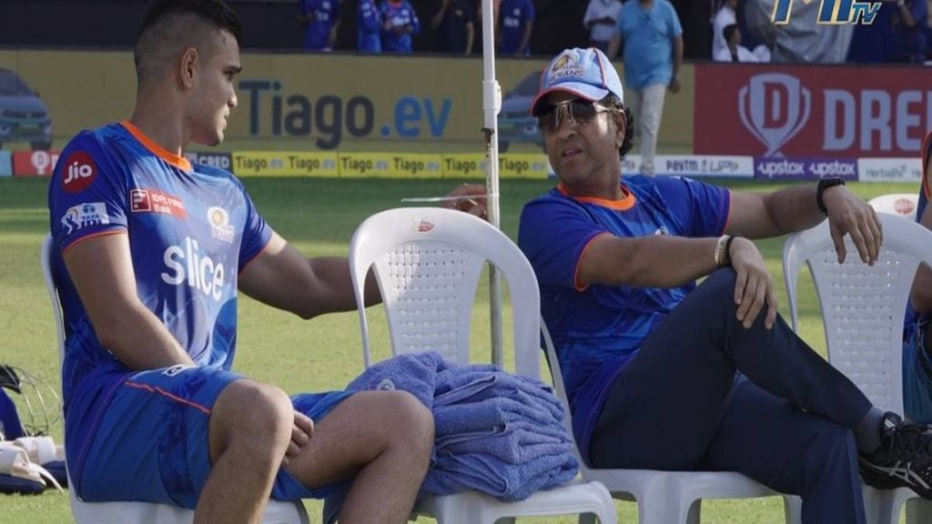 IPL 2023 | Sachin Tendulkar | Arjun Tendulkar | Mumbai Indians | MI |
