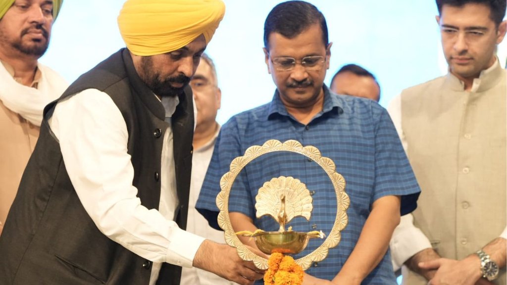 Arvind Kejriwal, Bhagwant Mann, Punjab
