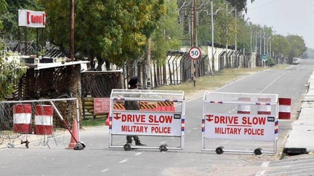 Bathinda Military Station Firing