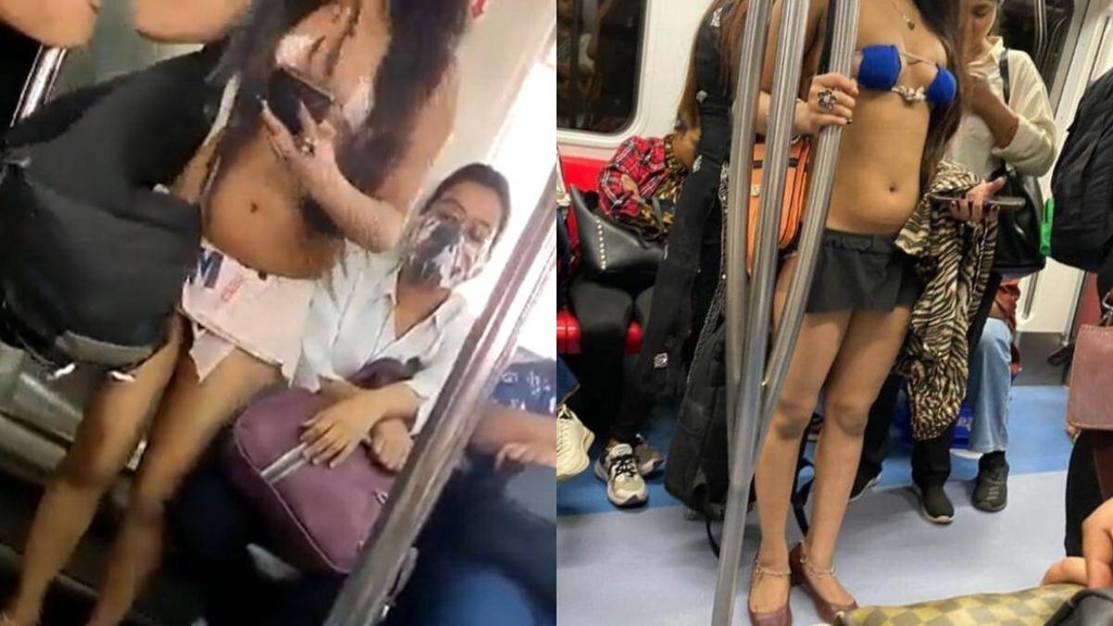 Bikni-Girl-II-Delhi-Metro-II-Viral
