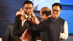 CJI डीवाई चंद्रचूड़ ने कानून मंत्री किरन रिजिजू के सामने कहा- नागरिकों का न्यायपालिका पर ज्यादा भरोसा