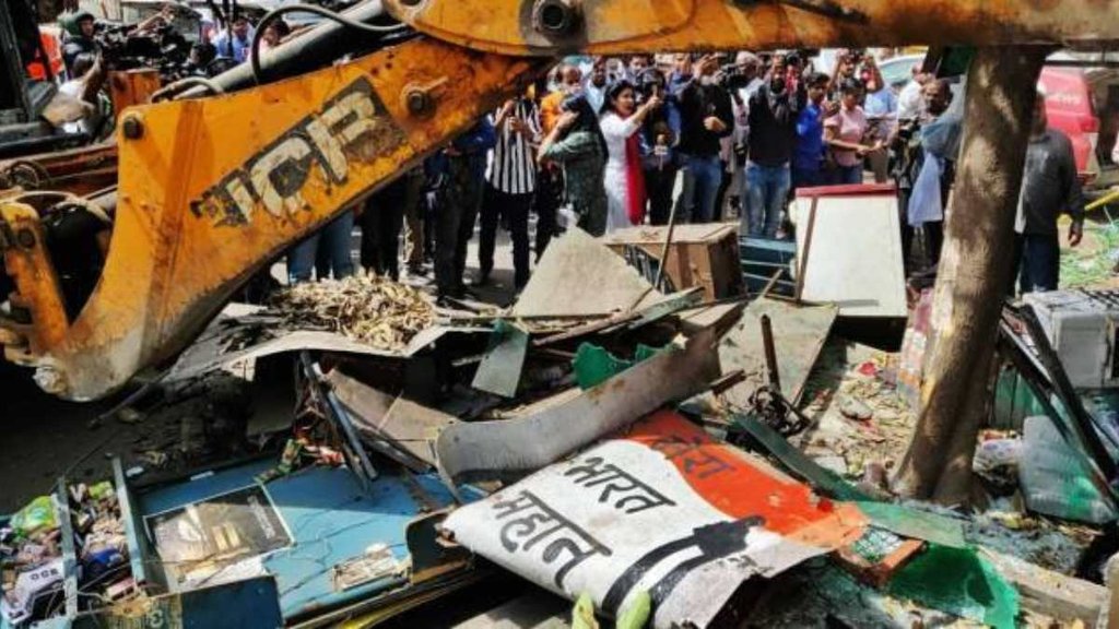 Chhattisgarh Politics | BJP vows bulldozer action | bulldozer action Chhattisgarh Politics | BJP vows bulldozer action | bulldozer action