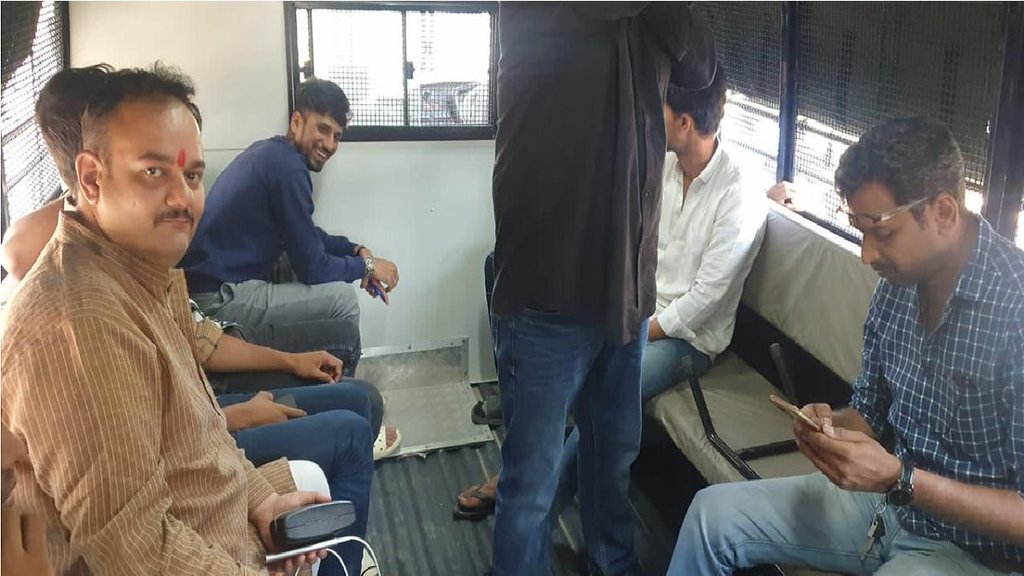 Congress Leaders gathering in Surat