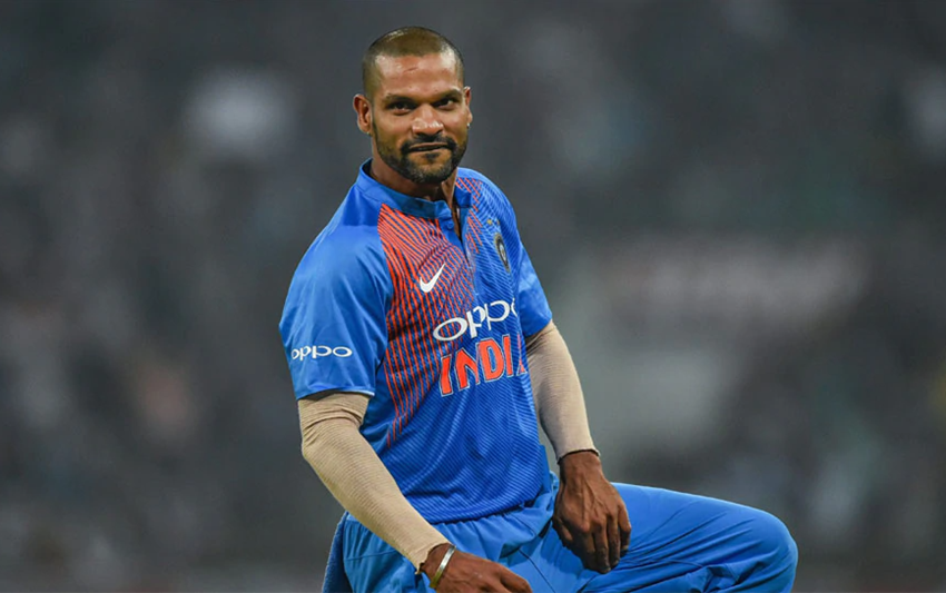Shikhar Dhawan style
