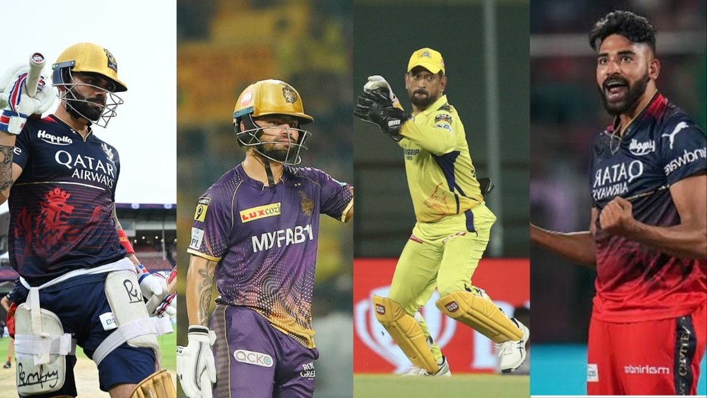 IPL 2023| Virat Kohli| Rinku Singh| MS Dhoni| Mohammed Siraj