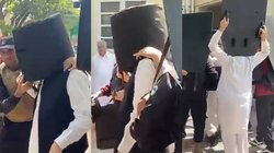 ‘बुर्का’ पहनकर कोर्ट पहुंचे इमरान खान, वायरल वीडियो पर लोगों ने लिए मजे