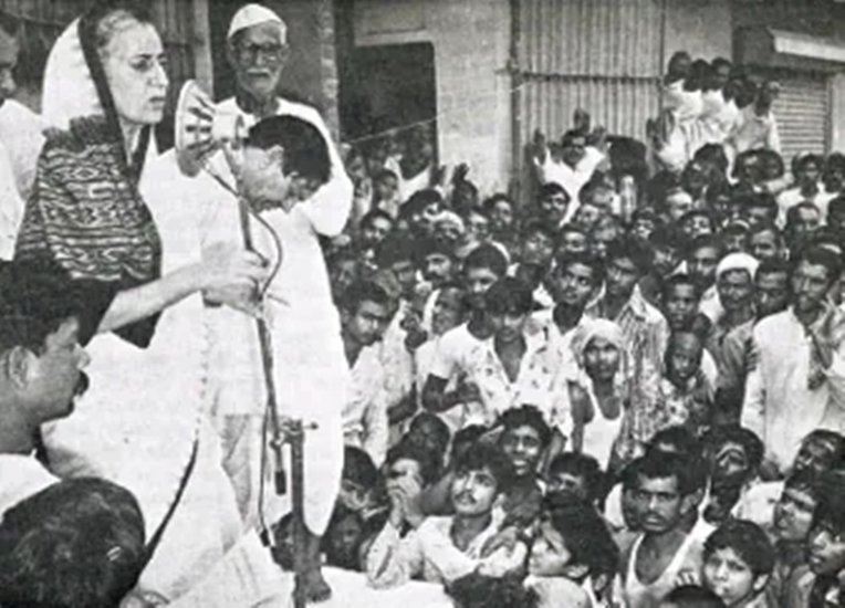 Indira Gandhi, 1977 Belchhi murdered in nalanda bihar, Congress Protest