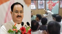 टिकट के लिए BJP MLA के ऑफिस में जमकर चले लात-घूसे, वायरल वीडियो पर लोग कस रहे तंज