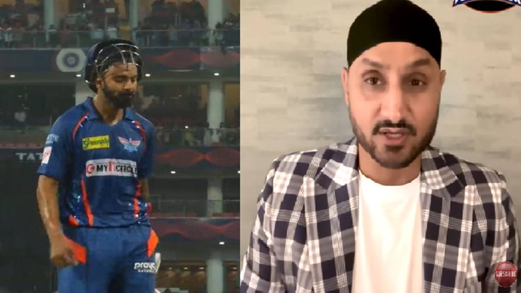 KL Rahul And harbhajan singh