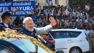 PM MODI ROAD SHOW