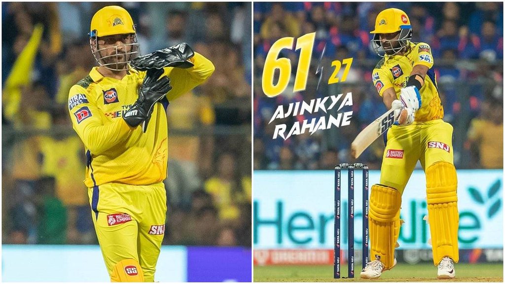 MS Dhoni | Ajinkya Rahane | IPL 2023 | MI vs CSK | Match Report | MS Dhoni | Ajinkya Rahane | IPL 2023 | MI vs CSK | Match Report |