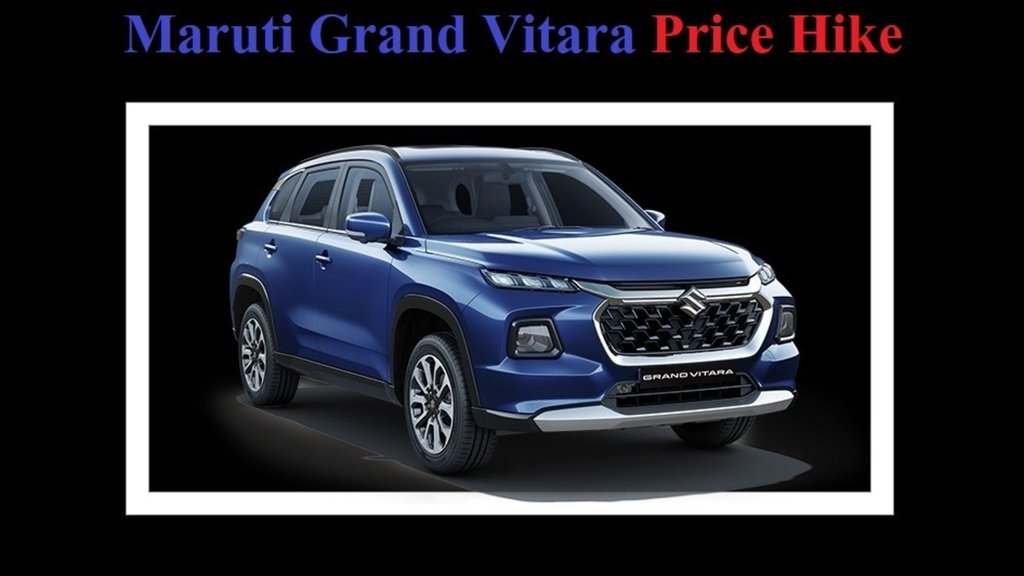 Maruti Grand Vitara price hike । Maruti Price Hike । Grand Vitara New Price